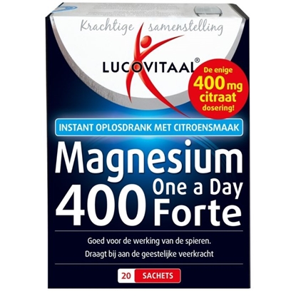 LUCOVITAAL MAGNESIUM 400 FORTE 20 SACHETS